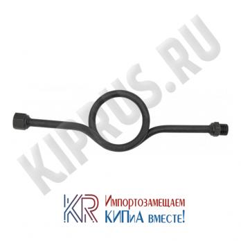 Отборное устройство для манометра прямое сталь