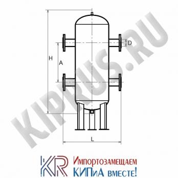 ГС-500-Ф-Н Гидрострелка фланцевая напольная