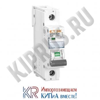 EKM3-63S-1C40 Автоматический выключатель модульный 1Р 40А